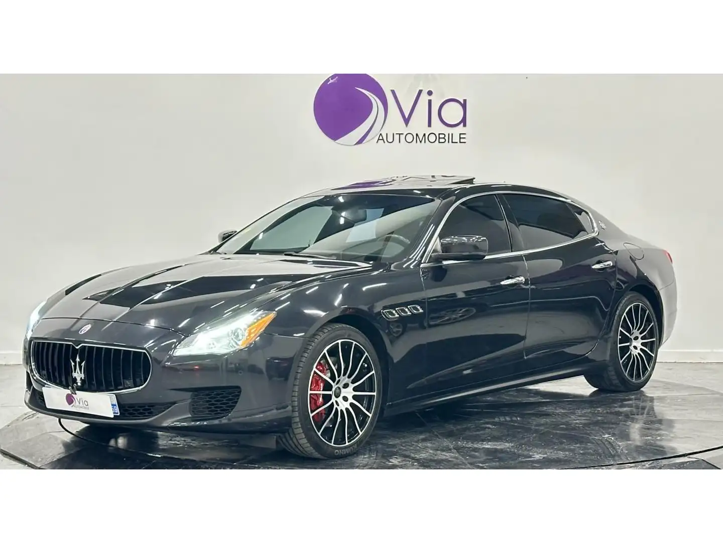 Maserati Quattroporte 3.0 V6 275 / TOIT OUVRANT / SUIVI MASERATI Negro - 1