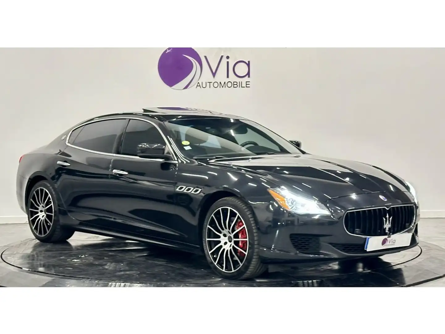Maserati Quattroporte 3.0 V6 275 / TOIT OUVRANT / SUIVI MASERATI Negro - 2