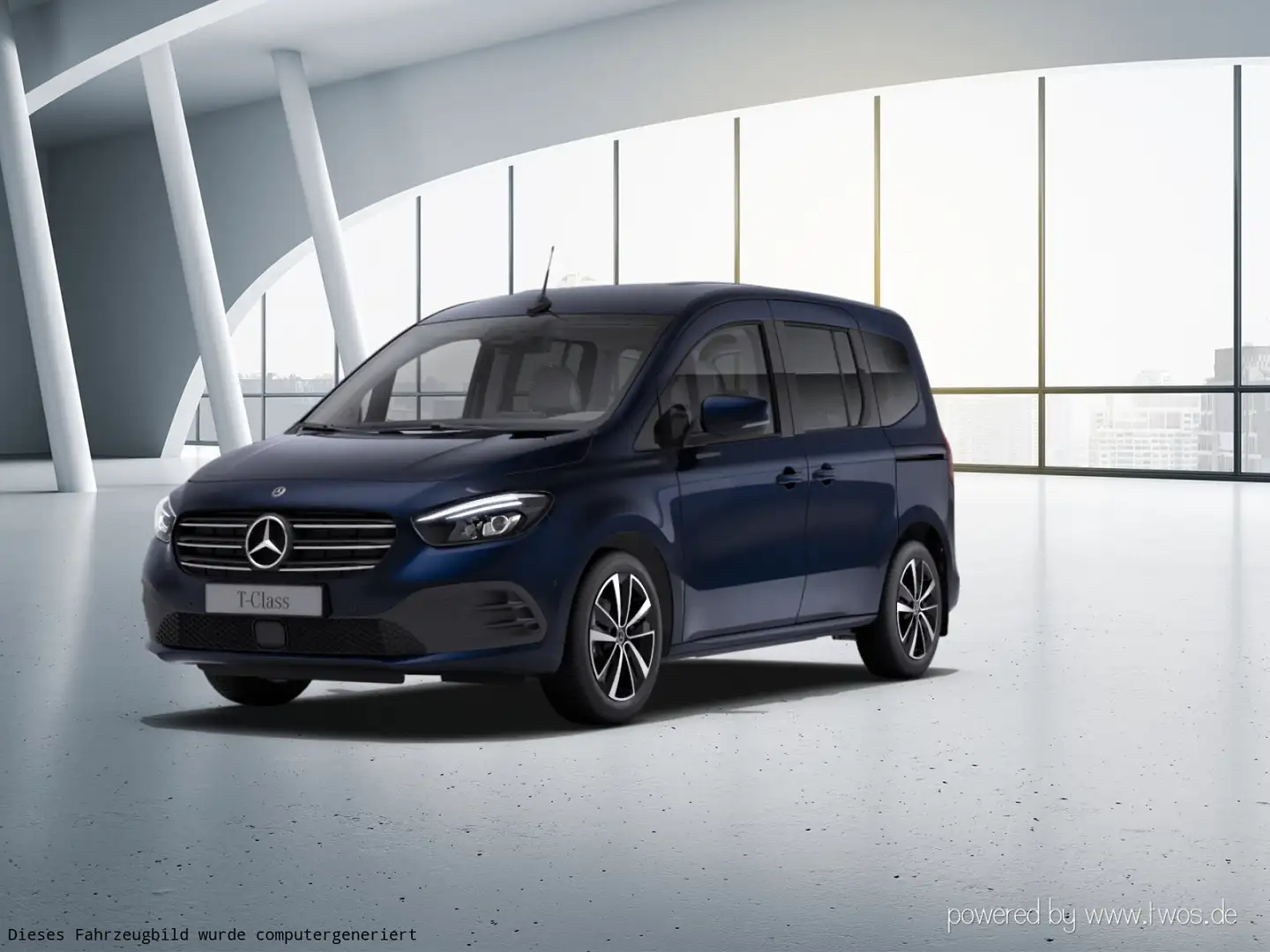 Mercedes-Benz T-Klasse T 180d Progressive Edition, Autom., MBUX Blau - 2