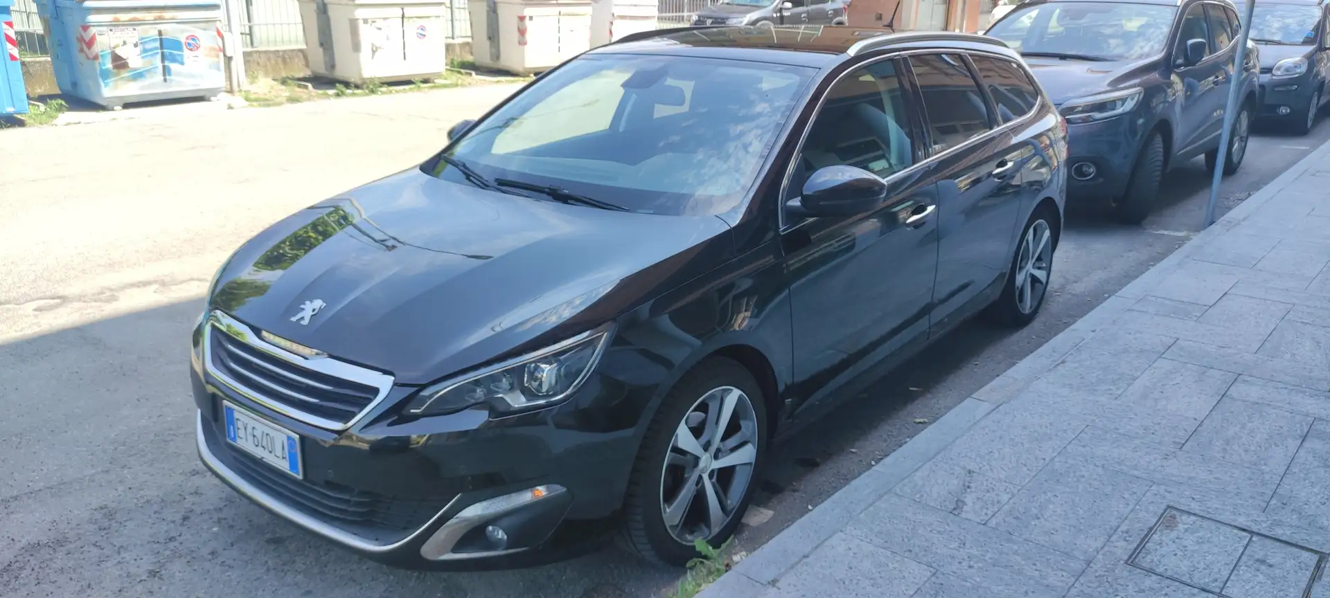 Peugeot 308 308 II 2013 SW GPL! 1.2 puretech Allure Zwart - 2
