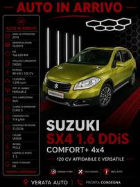 SX4 1.6 ddis Comfort+ Line 4x4