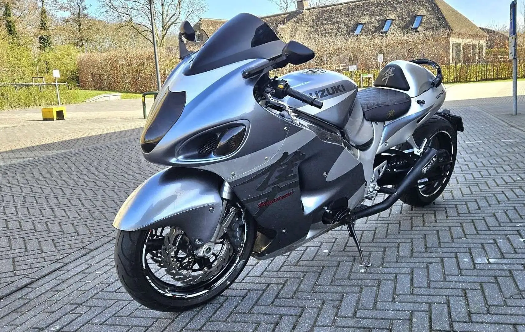 Suzuki Hayabusa 1300 GSXR Gen1 Verlengd✅️ Zilver - 1