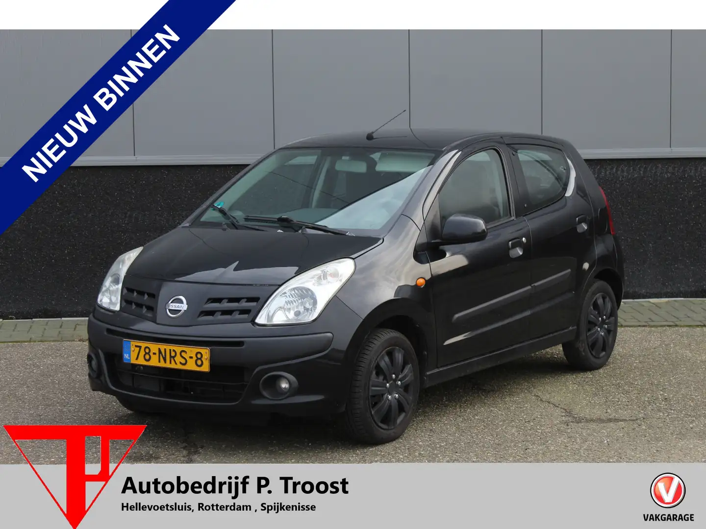 Nissan Pixo 1.0 Look MEENEEMPRIJS!!/Cruise control/Airco/Elekt Negro - 1