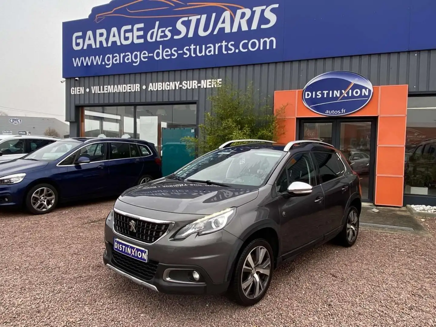 Peugeot 2008 1.6 BlueHDi S\u0026S - 120  Allure Gris - 1