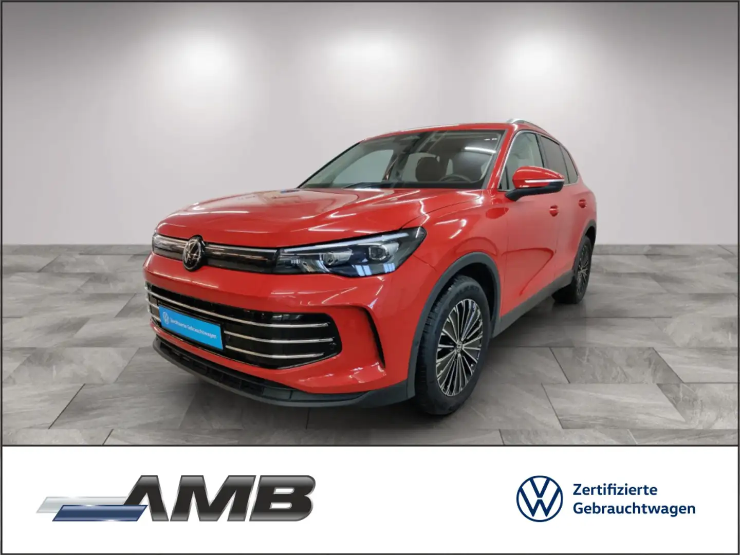 Volkswagen Tiguan Elegance 1.5 eTSI neues Mod./AHK/LED-Plus Rot - 1