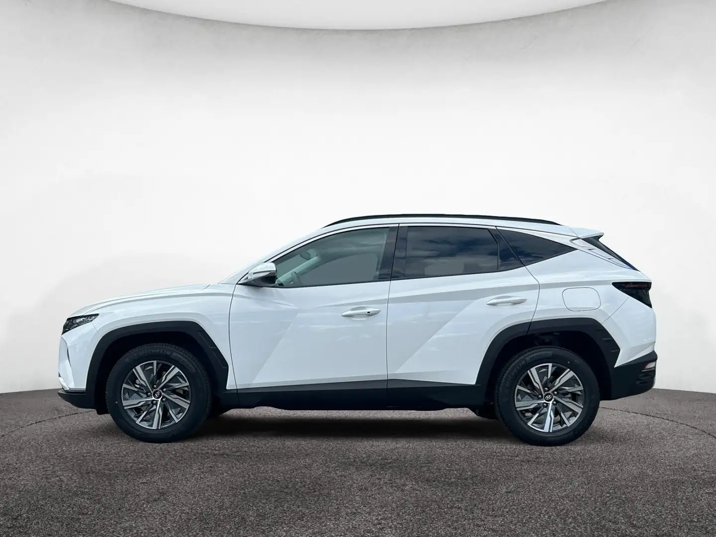 Hyundai TUCSON TUCSON HEV 1.6 T 230PS AT 4WD TREND el. Heckklap Weiß - 2