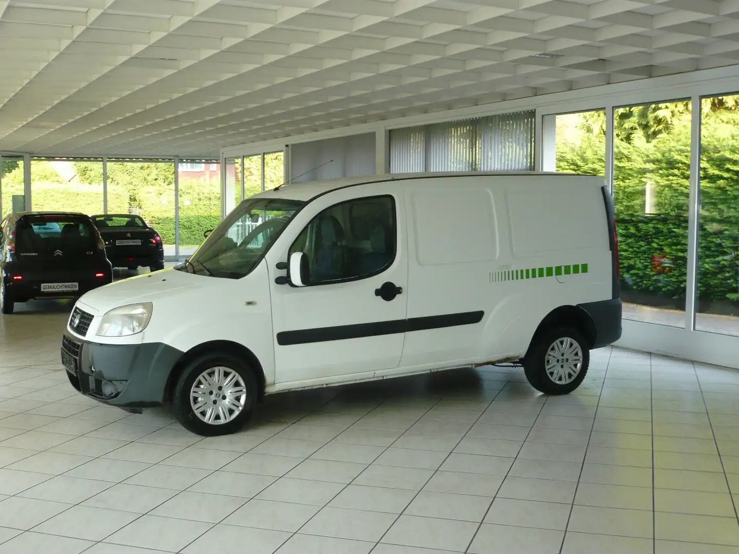 Fiat Doblo Doblò 1.9 JTD SX Maxi Kasten Weiß - 1