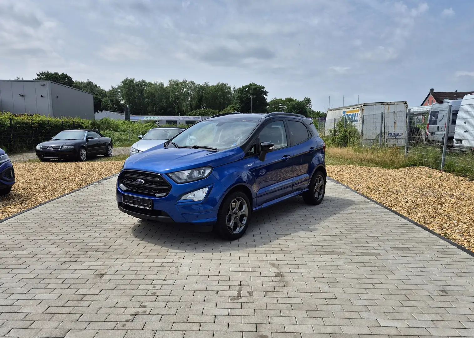 Ford EcoSport 1.0 EcoBoost ST-LINE/LED/NAVI/PDC/SHZ/ALU 17" Blau - 1