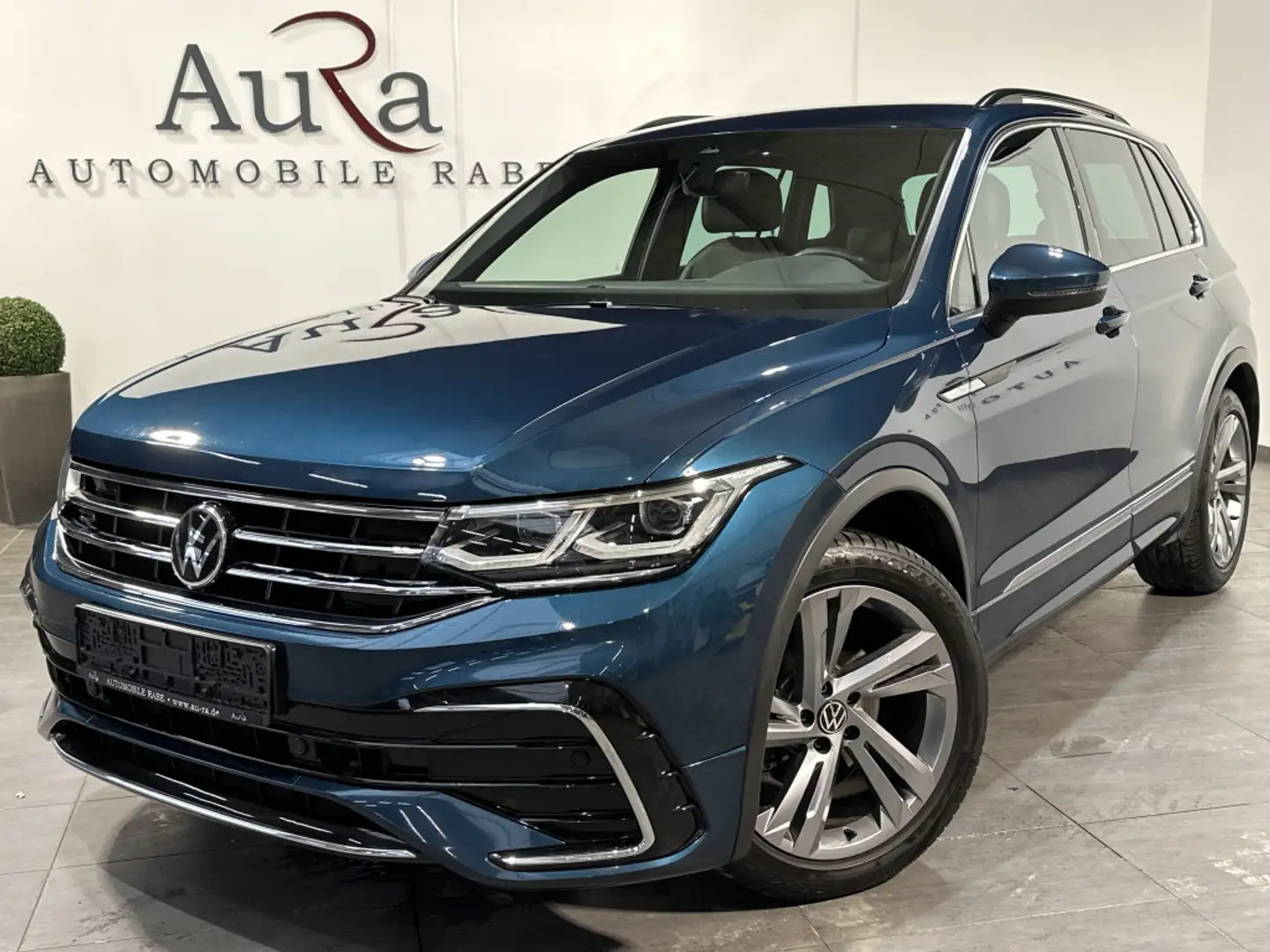 Volkswagen Tiguan 2.0 TDI DSG R-Line NAV+LED+AHK+VCOCK+ACC Blau - 1