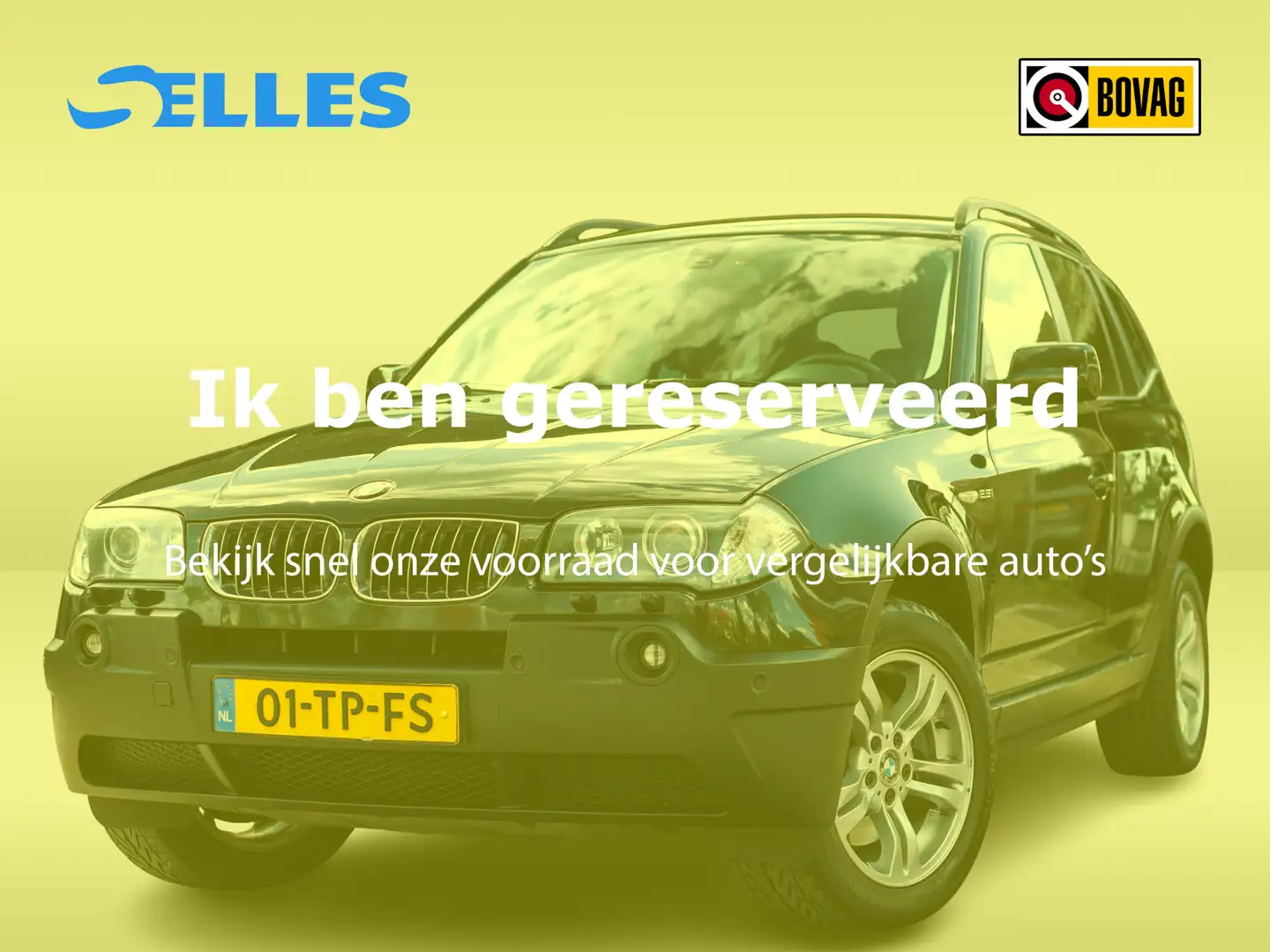 BMW X3 2.5i High Executive Trekhaak | navigatie | Memory crna - 1