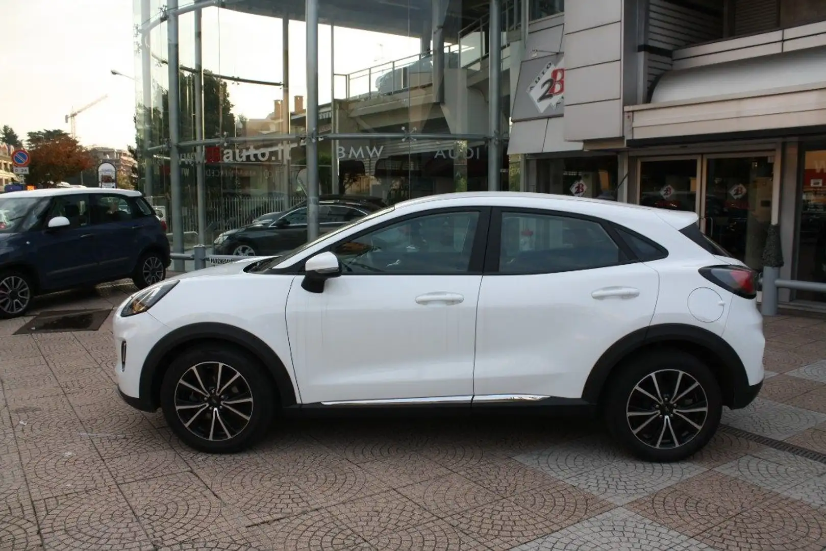 Ford Puma 1.0 EcoBoost Hybrid 125 CV S&S Titanium Blanc - 2