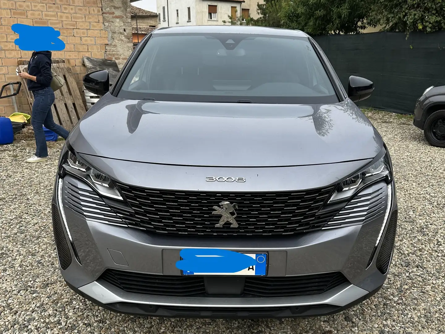 Peugeot 3008 3008 1.6 hybrid4 phev Allure Pack 300cv e-eat8 Grigio - 1