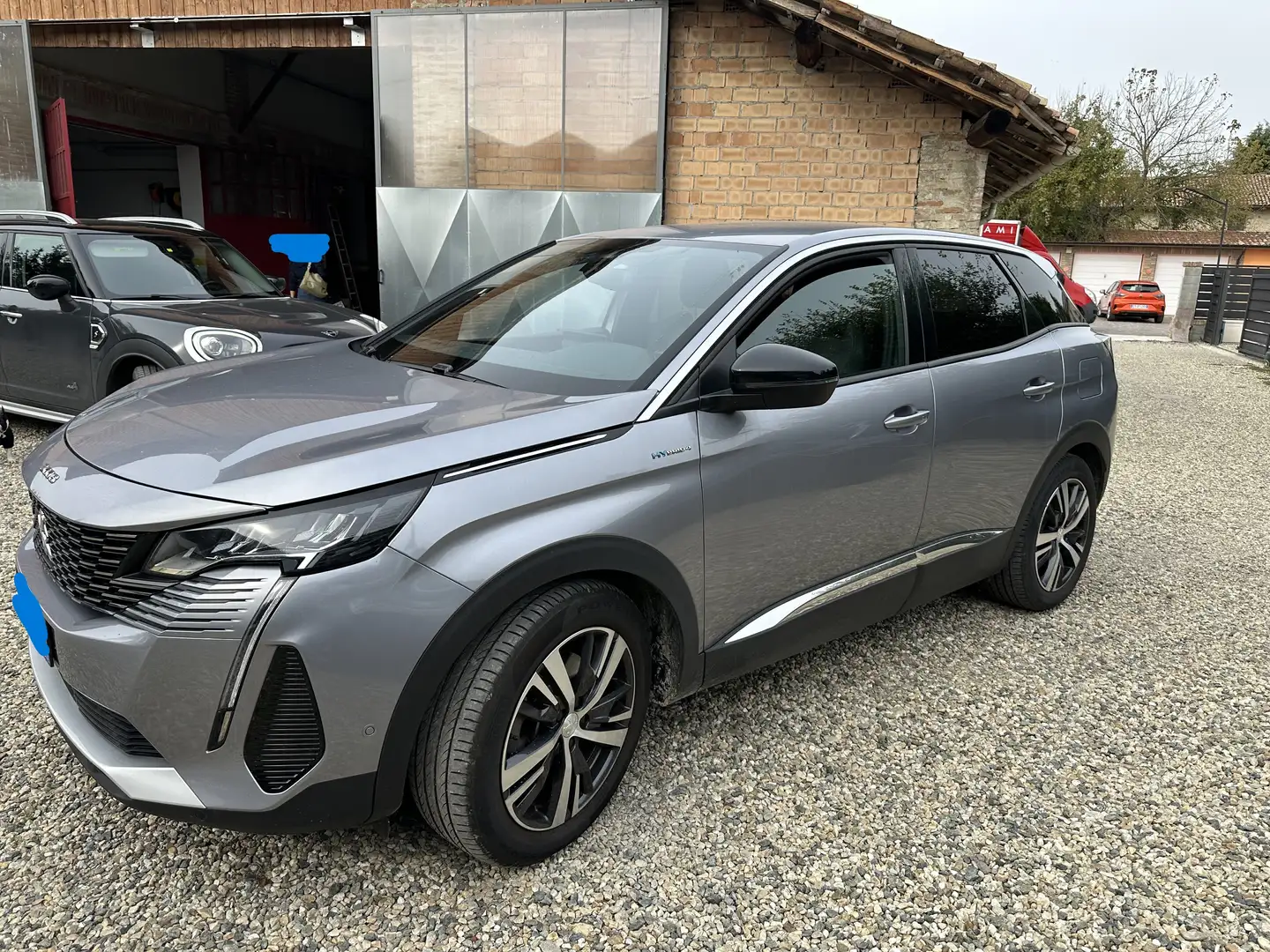 Peugeot 3008 3008 1.6 hybrid4 phev Allure Pack 300cv e-eat8 Grigio - 2