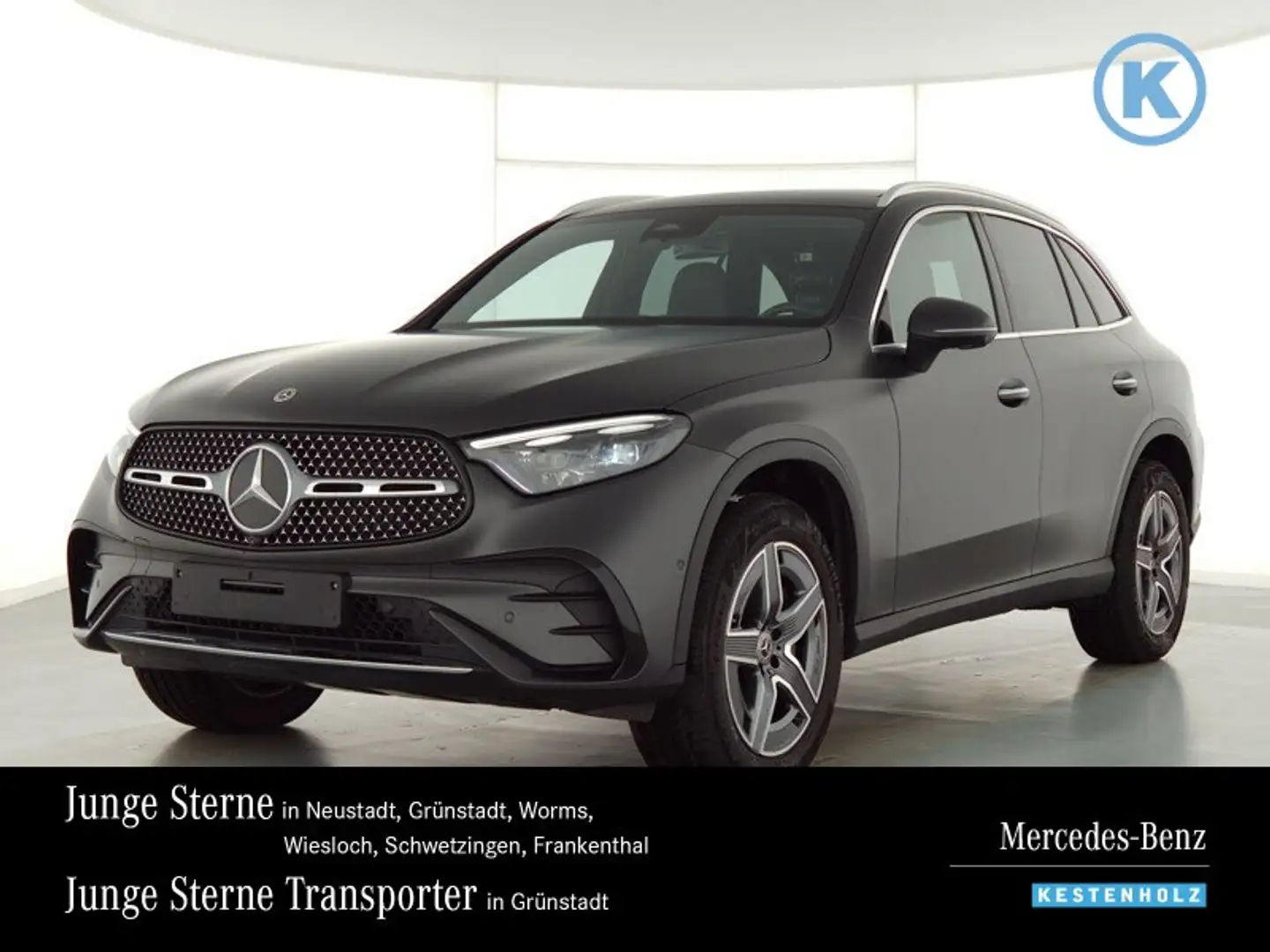 Mercedes-Benz GLC 300 GLC 300 d 4M AMG+AHK+PANO+360+HUD+BURM+KEYL+MEMO Grau - 1