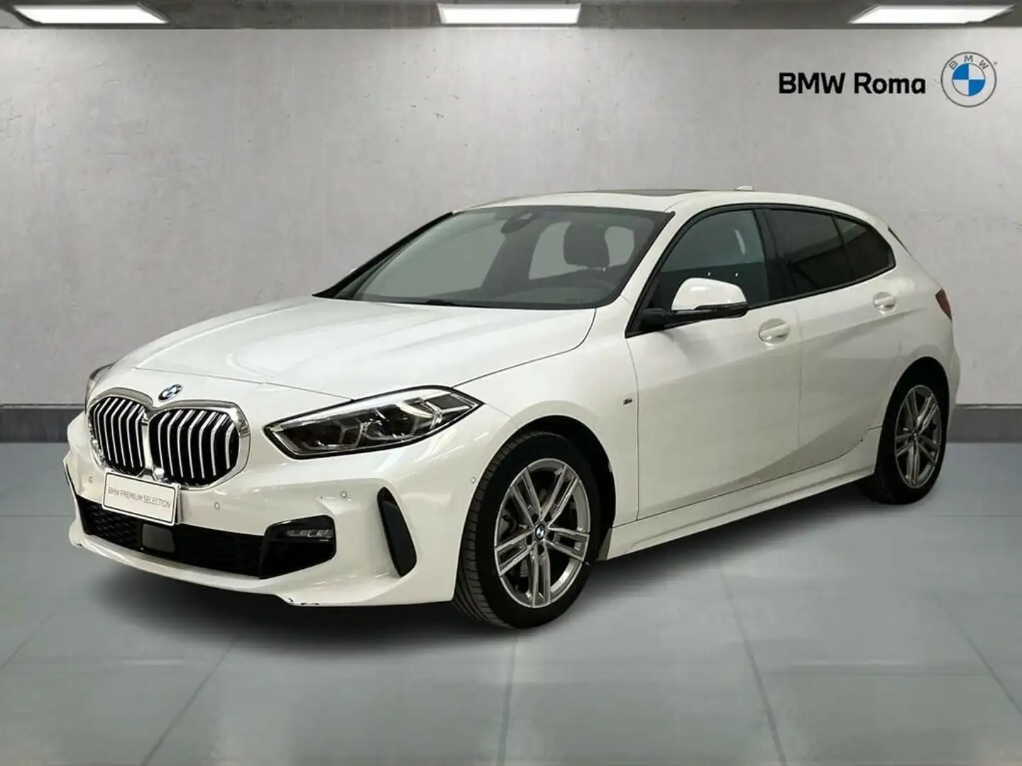 BMW 116 d Msport auto Bianco - 1