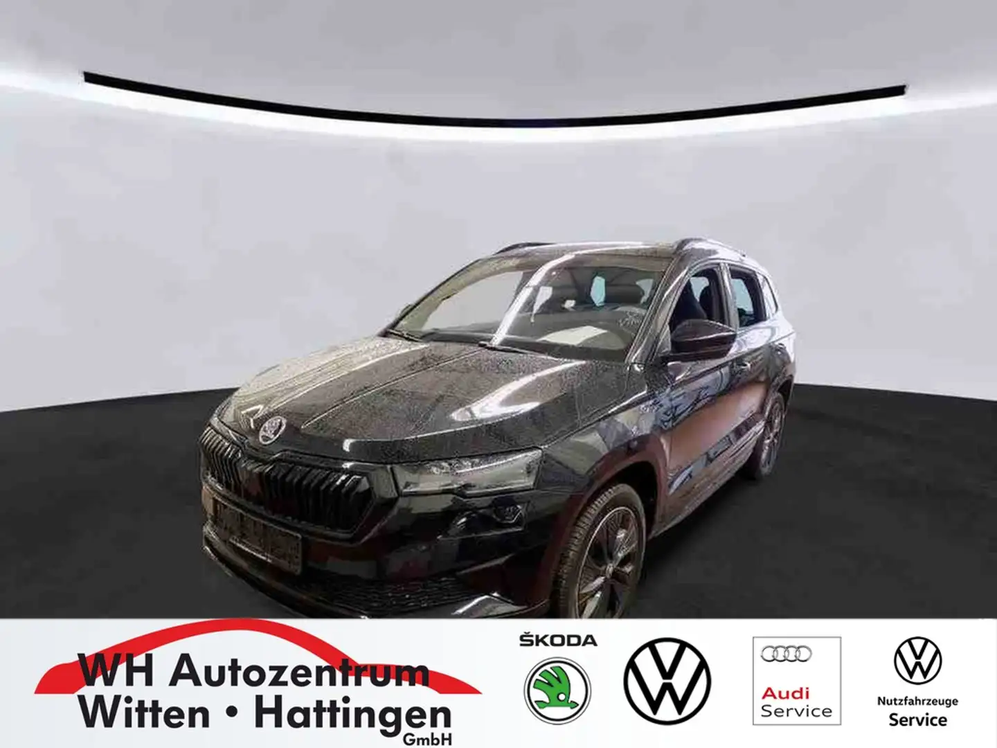 Skoda Karoq 1.5 TSI DSG Sportline NAVI LED REARVIEW KESSY A... Schwarz - 1