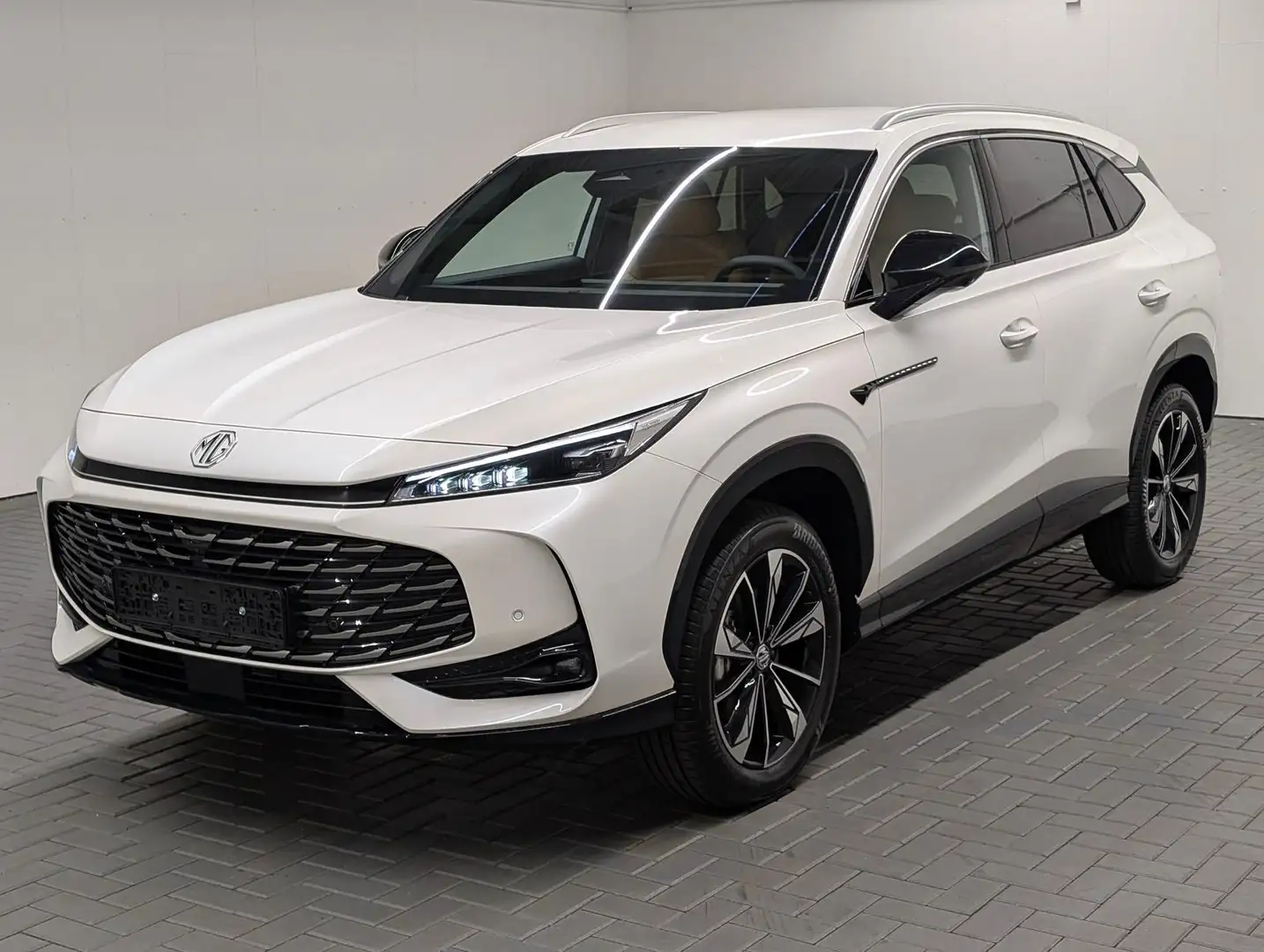 MG HS Luxury LED/360°Kam/Leder/SHZ/el.Heck/19-Zoll Blanc - 1