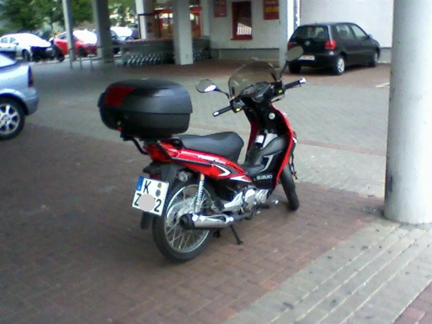 Suzuki Address FL125 Piros - 2