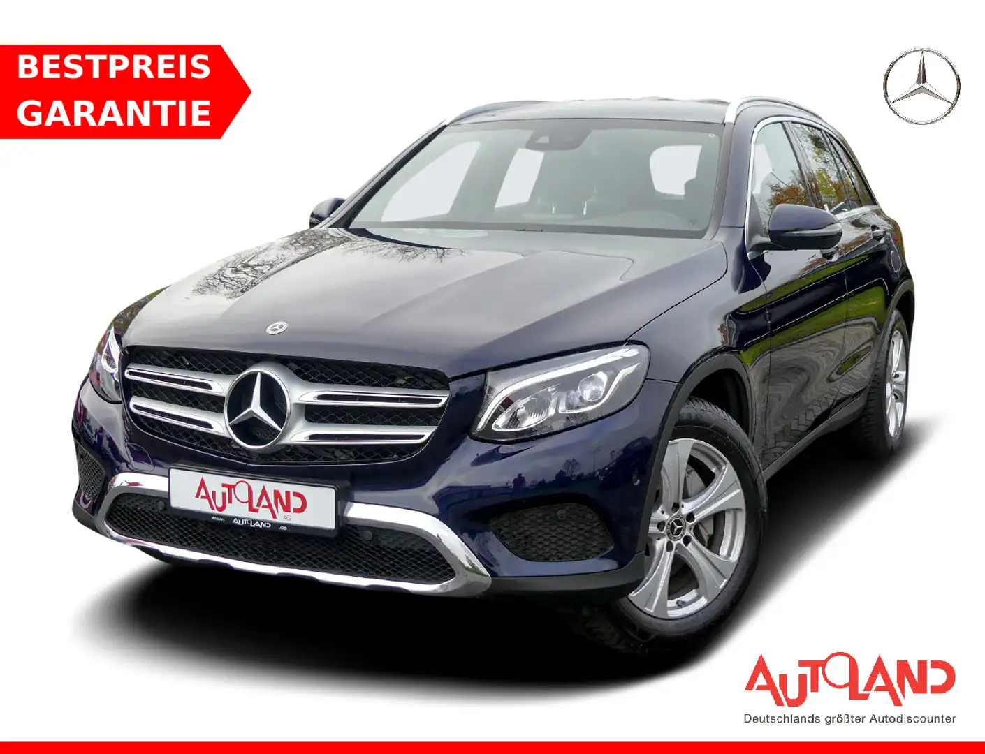 Mercedes-Benz GLC 250 4Matic Aut. LED Klimaaut. Navi AHK USB Blau - 1