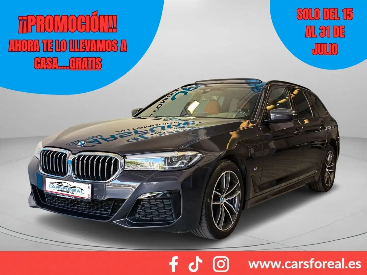 BMW 530 530e xDrive Touring Gris - 1