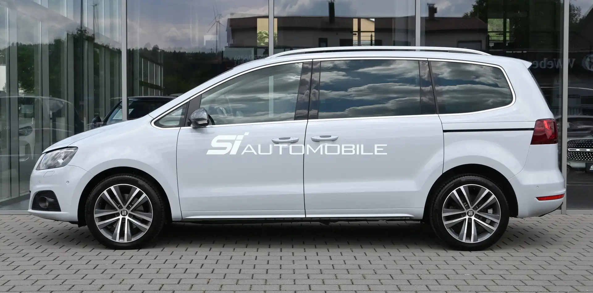 SEAT Alhambra 2.0 TDI S&S FR-Line DSG *ACC*AHK*DCC*STANDHZ*PANO* Blanc - 2