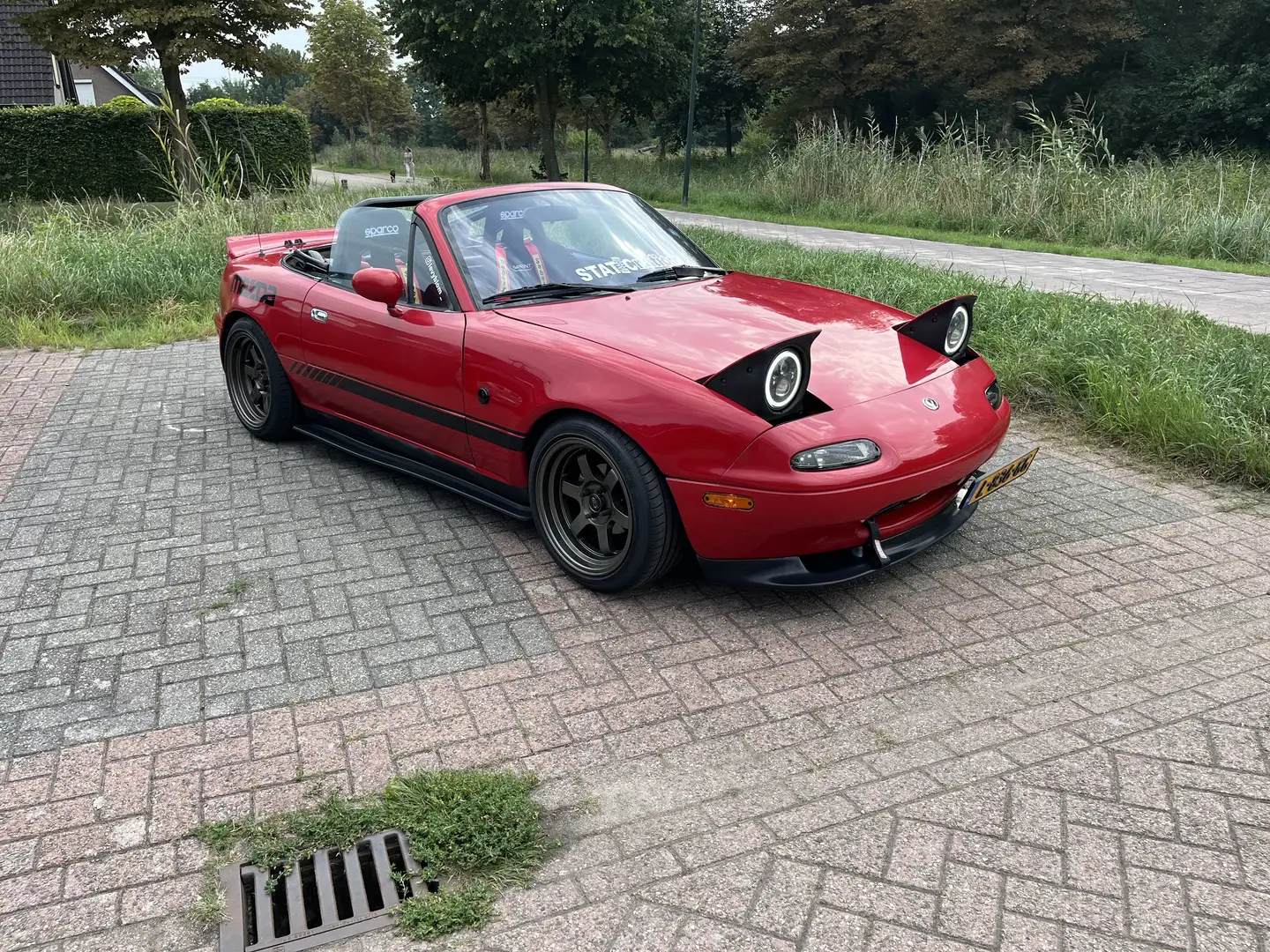 Mazda MX-5 Turbo MX5 NA Rood - 1