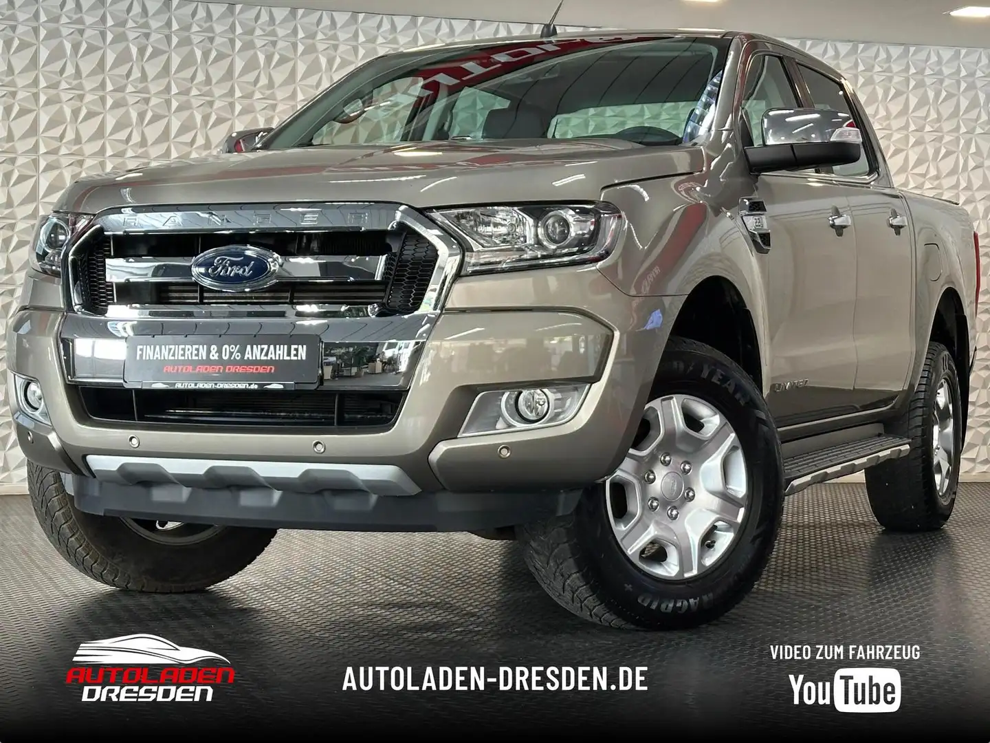 Ford Ranger 2.2TDCi 4x4 OFFROAD AHK#SHZ#NAVI#CAM#MWST Gold - 1