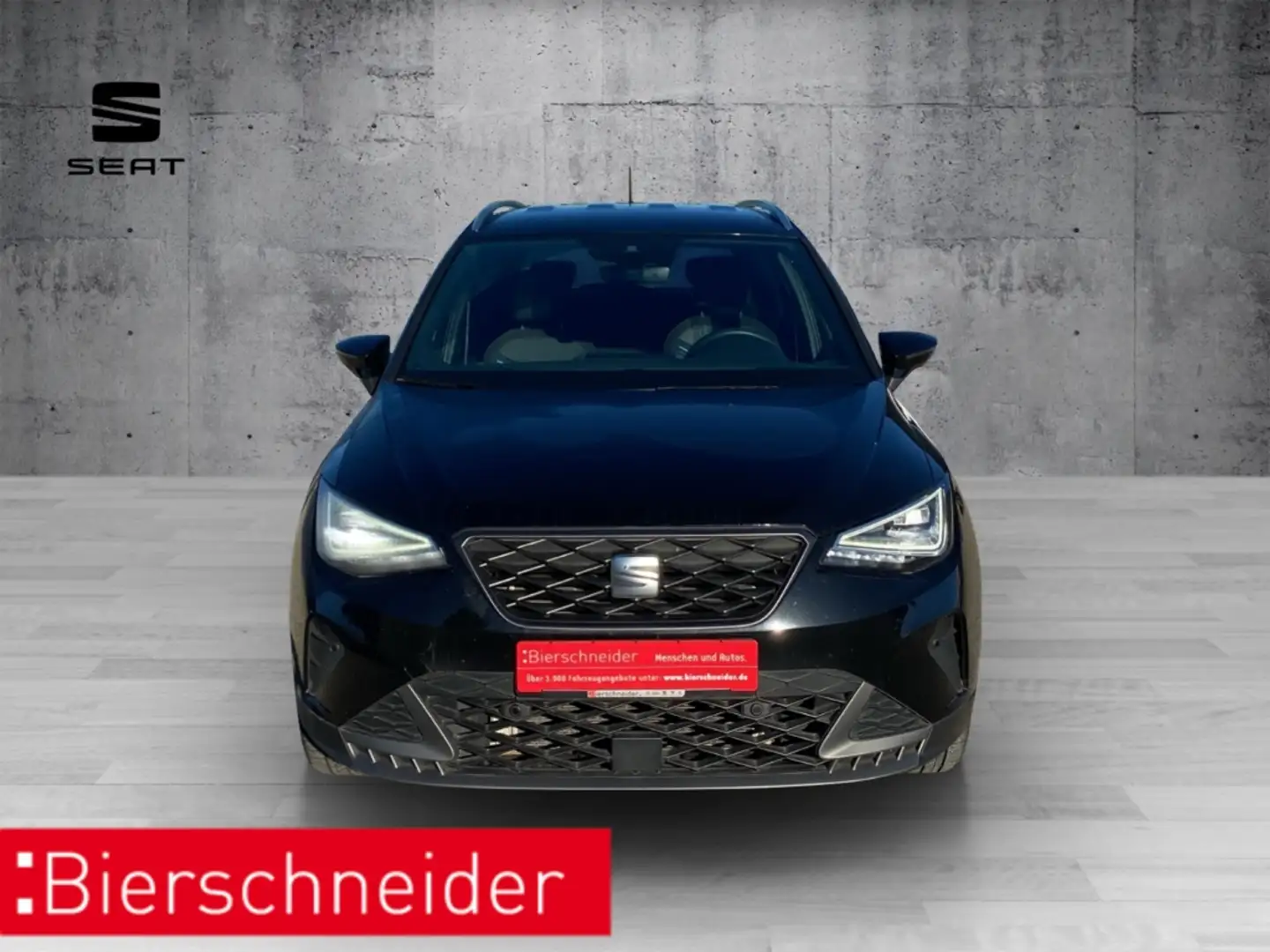 SEAT Arona 1.0 TSI FR 17 LED Navi Kamera ACC Wireless Link Vi Schwarz - 1