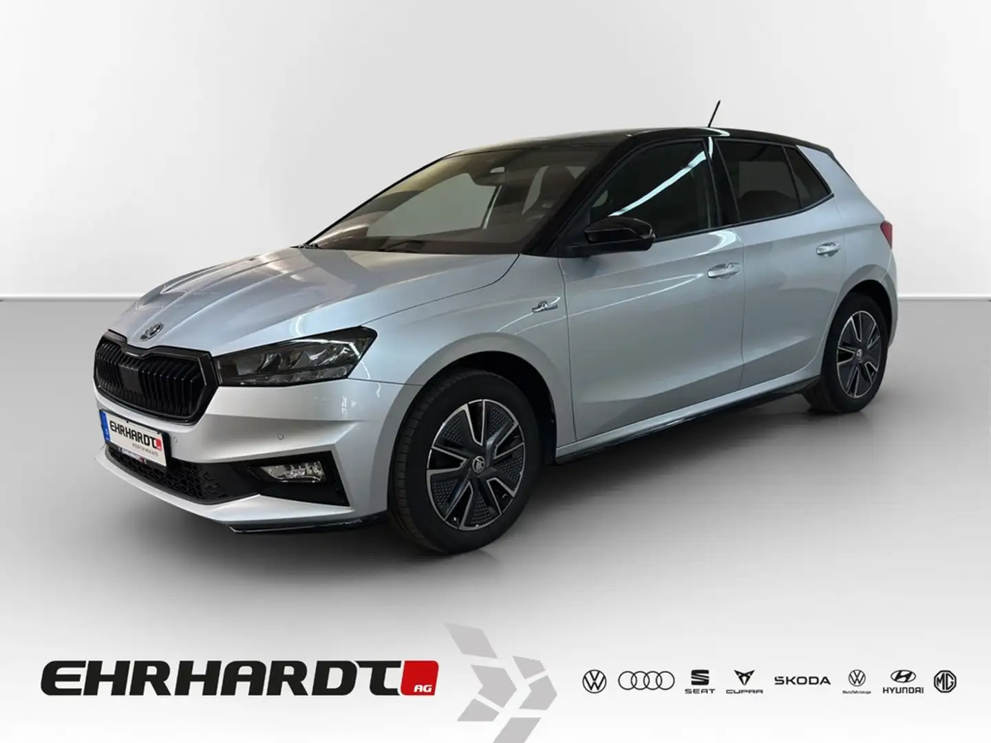 Skoda Fabia 1.0 MPI Monte Carlo LED*KLIMAAUTO*ANDROID*PDC*S... Silber - 1
