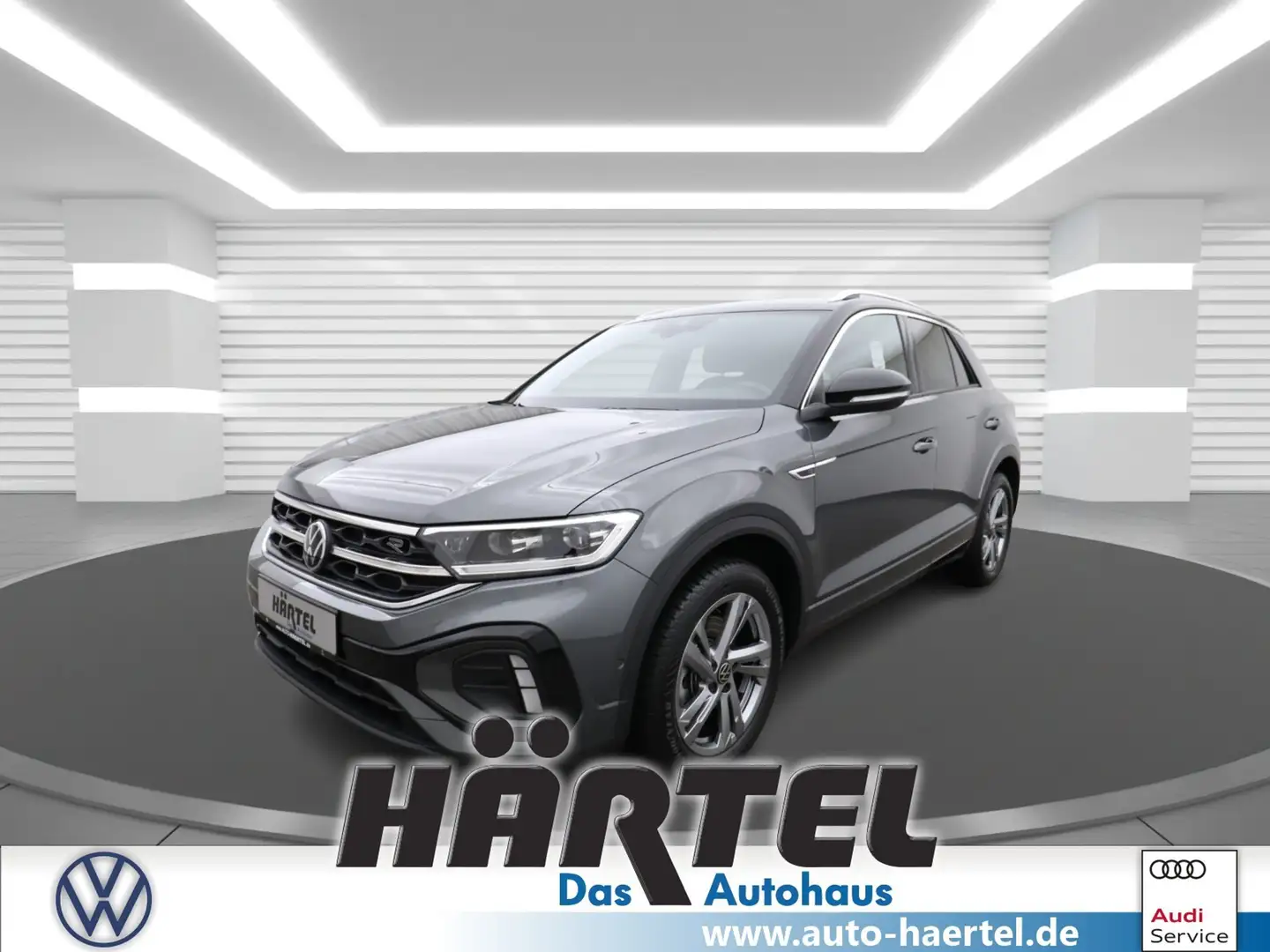 Volkswagen T-Roc R-LINE 2.0 TDI DSG (+EURO6+ACC-RADAR) Navi Grau - 1
