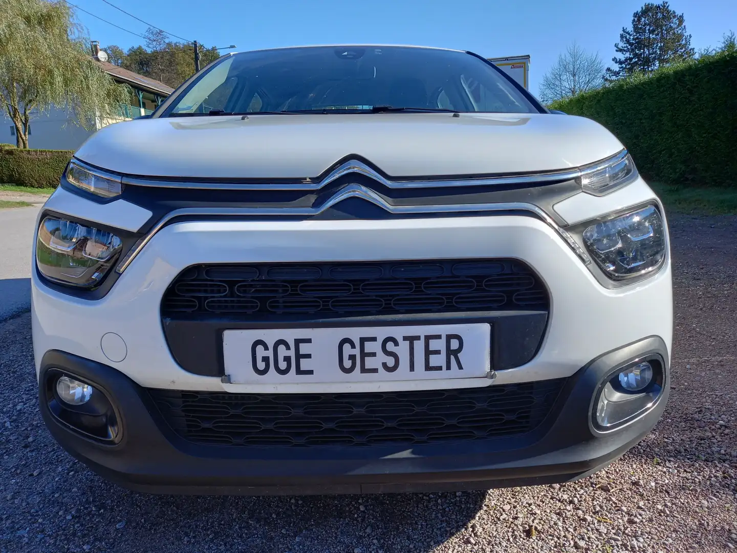 Citroen C3 STE 1.5 BLUEHDI 100 FEEL NAV GPS 2 PLACES 18478 KM Blanc - 2
