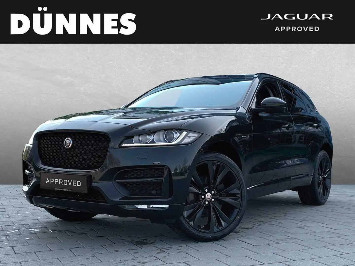 Jaguar F-Pace 30d AWD R-Sport Schwarz - 1