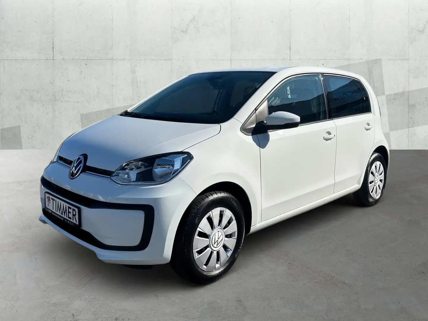 Volkswagen up! 1,0 4Tü*Bluet.*KLIMA*el.FH*ZV-FUNK Blanc - 2
