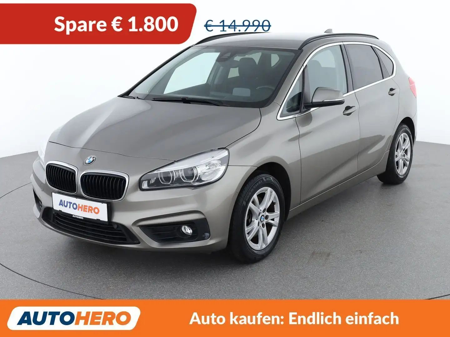 BMW 216 216d Active Tourer Advantage Grau - 1