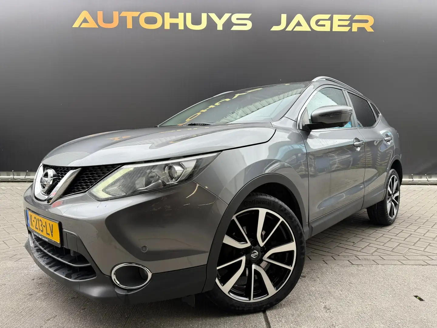 Nissan Qashqai 1.2 Premier Edition|Panoramadak Grijs - 1