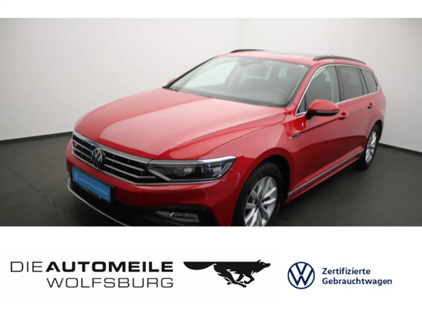 Volkswagen Passat Variant 2.0 TDI DSG Business-R-Line AHK/P Rot - 1