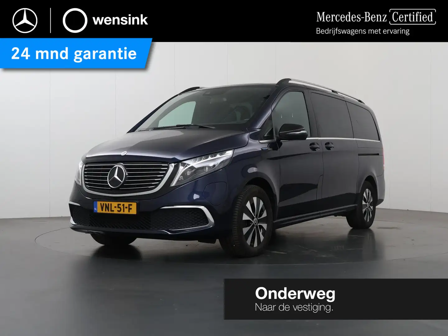 Mercedes-Benz EQV 300 | L2 | Avantgarde | 90kWh | 97% SoH = 343KM | 2-ZI Bleu - 1