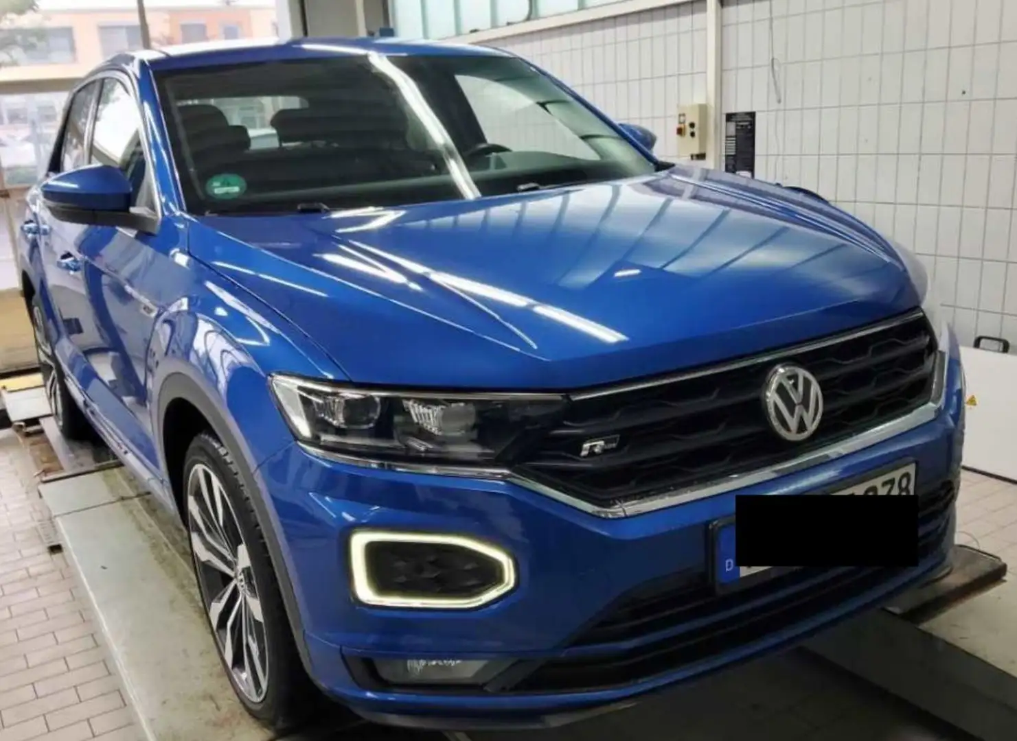Volkswagen T-Roc 1.5 TSI R-Line*19*ACC*BEATS*NAVI* Blau - 1
