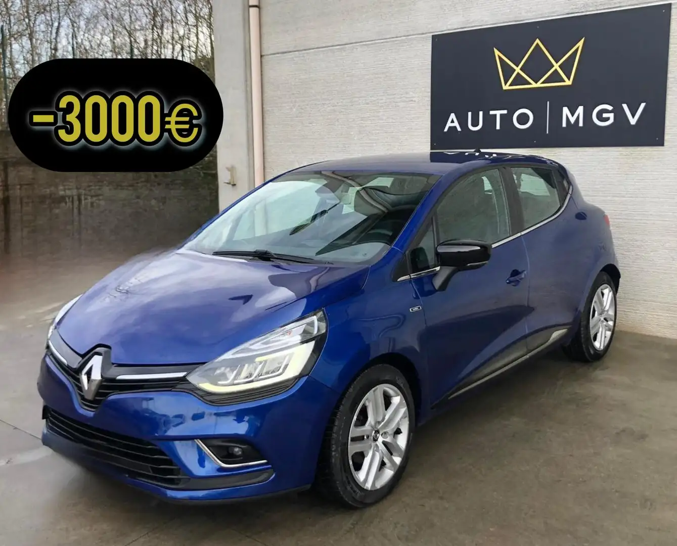 Renault Clio Clio IV 0.9 tce energy Duel GPL 90cv my18 * PROMO Blau - 1