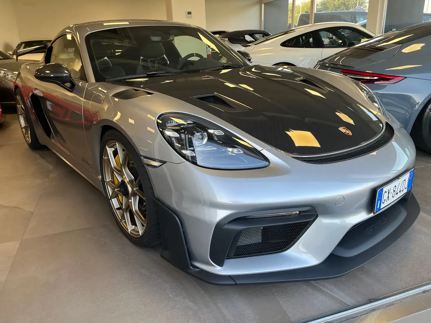 Porsche Cayman 4.0 GT4 RS 500 CV PDK CARBO PACCH. WEISACCH Ezüst - 1