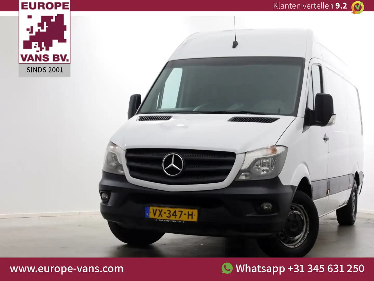 Mercedes-Benz Sprinter 316 CDI 163pk 7G Automaat L2H2 Airco 06-2016 Wit - 1