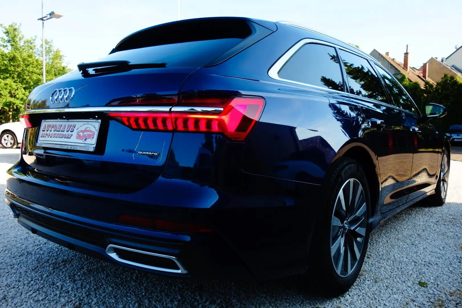 Audi A6 Avant 45 TDI Quattro sport S-Line,Spur,Totw. Blauw - 2
