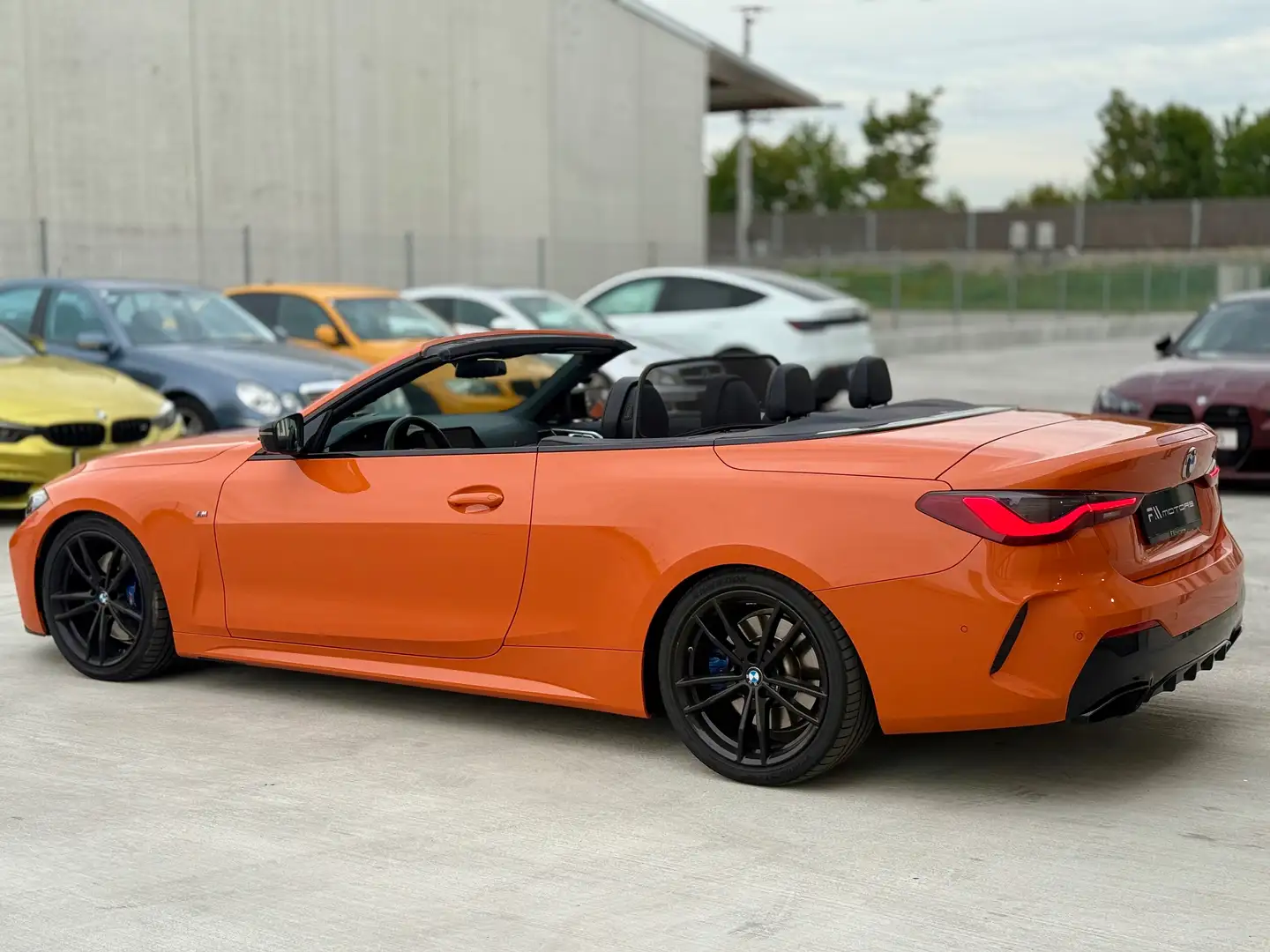 BMW 440 M440 i xDrive B58, SZH,SZB,HUD, ACC,HARMAN KARDON Orange - 2