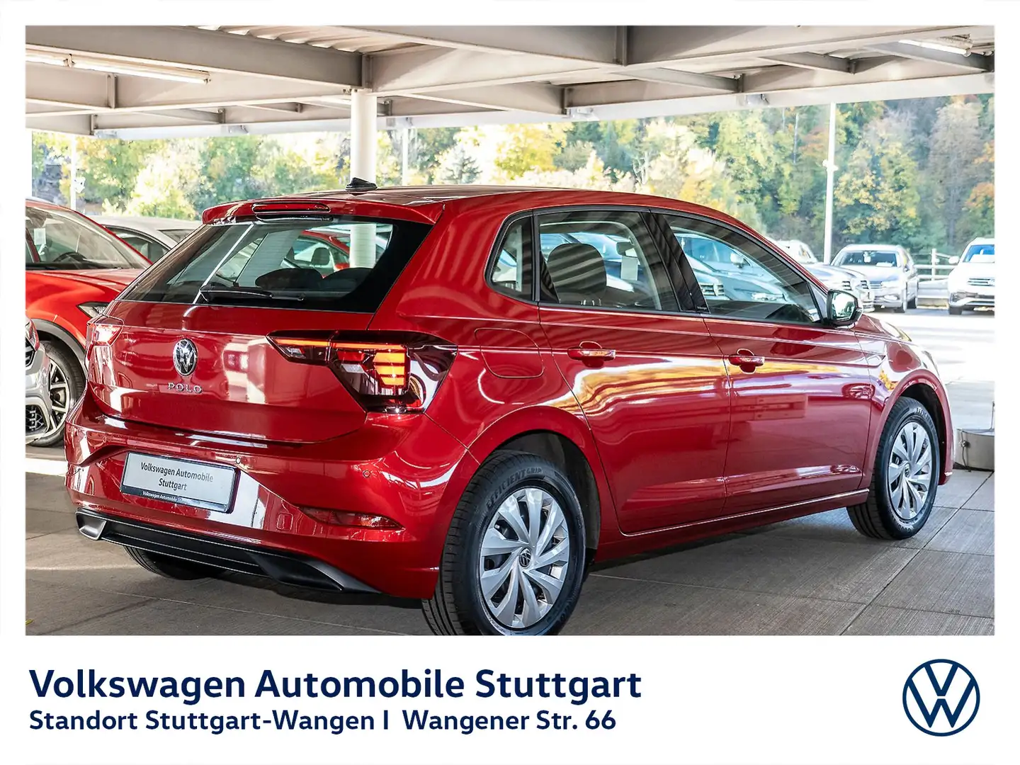 Volkswagen Polo Life 1.0 TSI DSG Navi LED PDC SHZ Rot - 2
