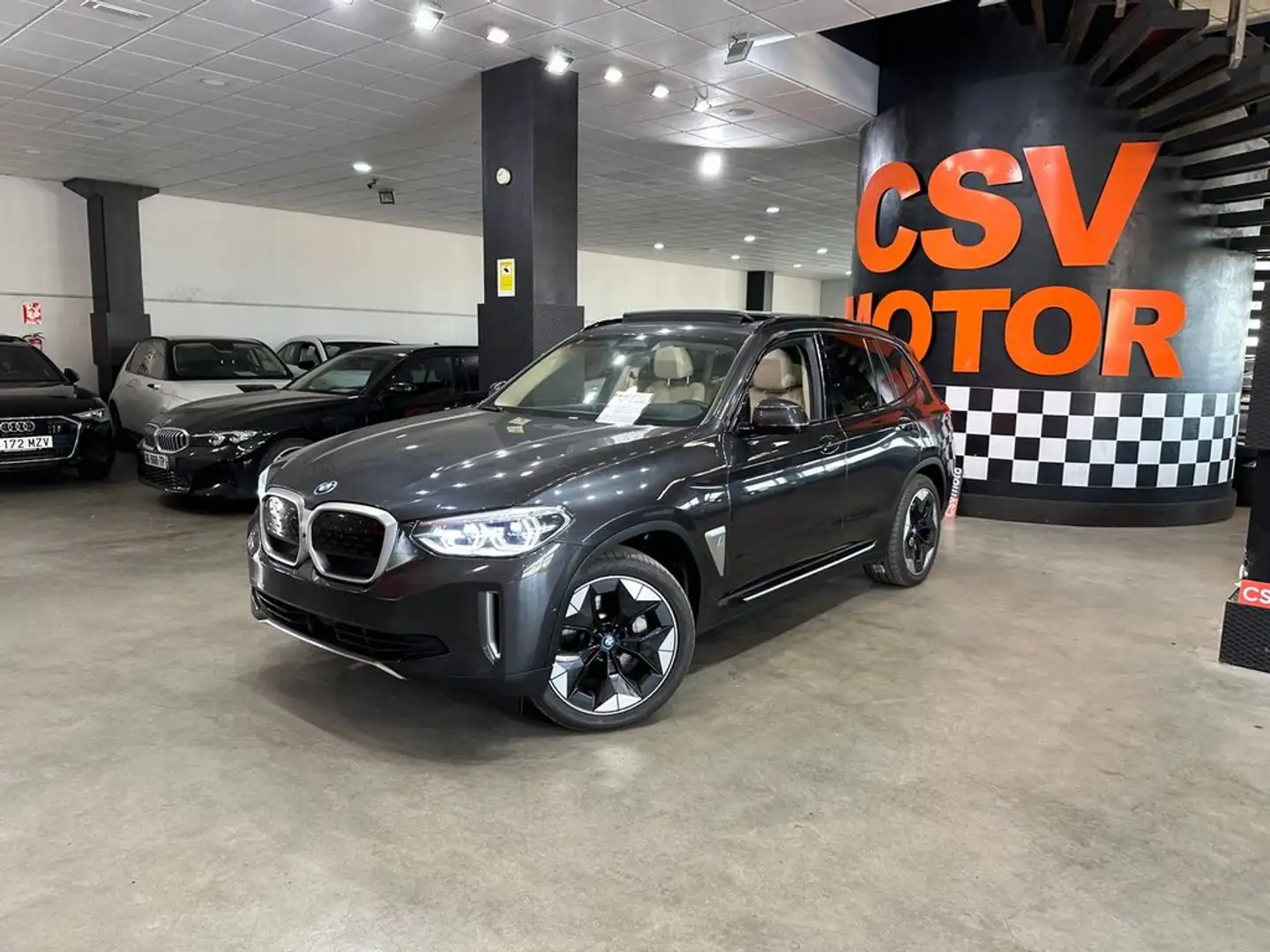 BMW iX 80 kWh Gris - 2