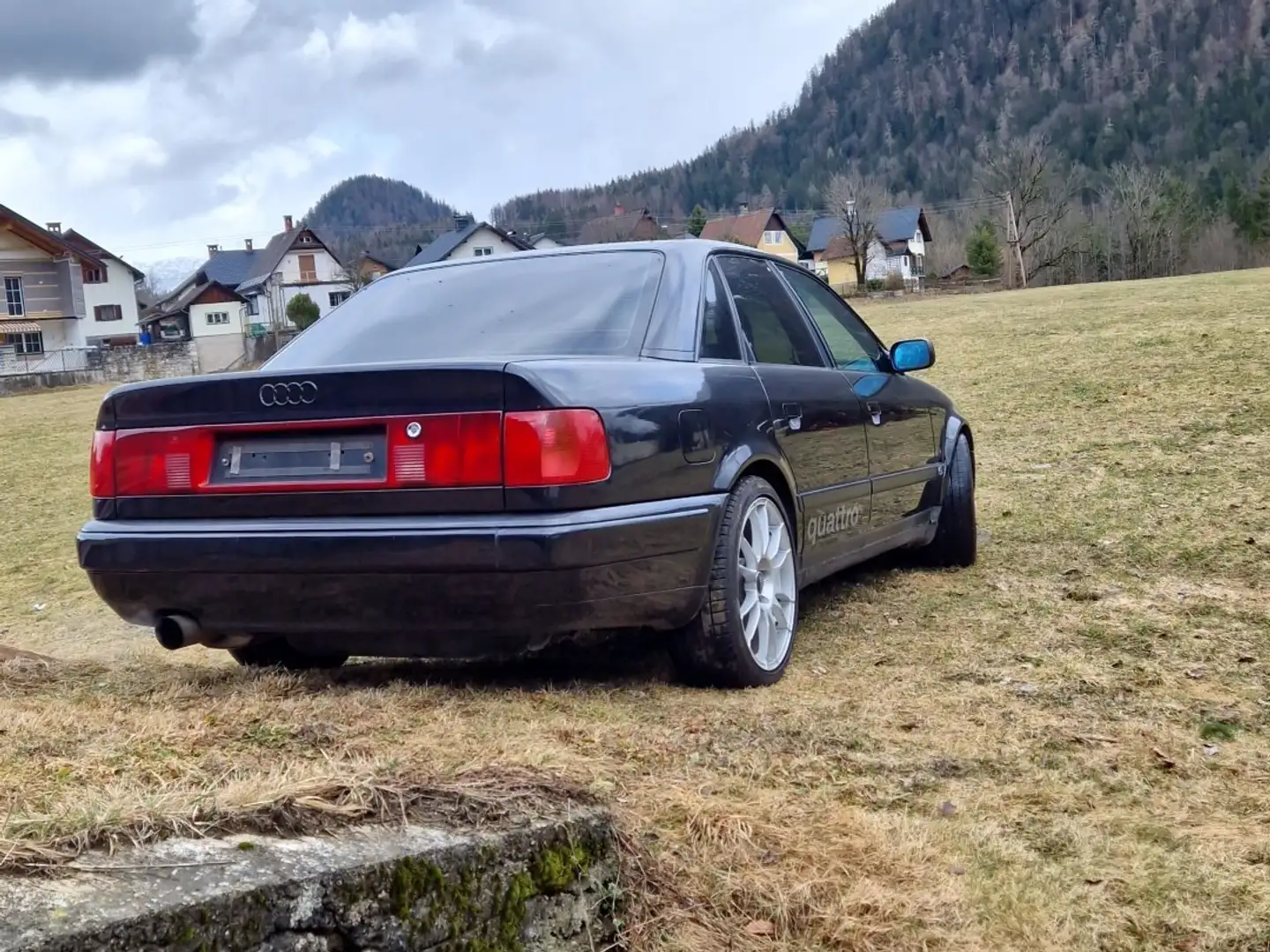 Audi 100 quattro 2,2 S4 Fekete - 2