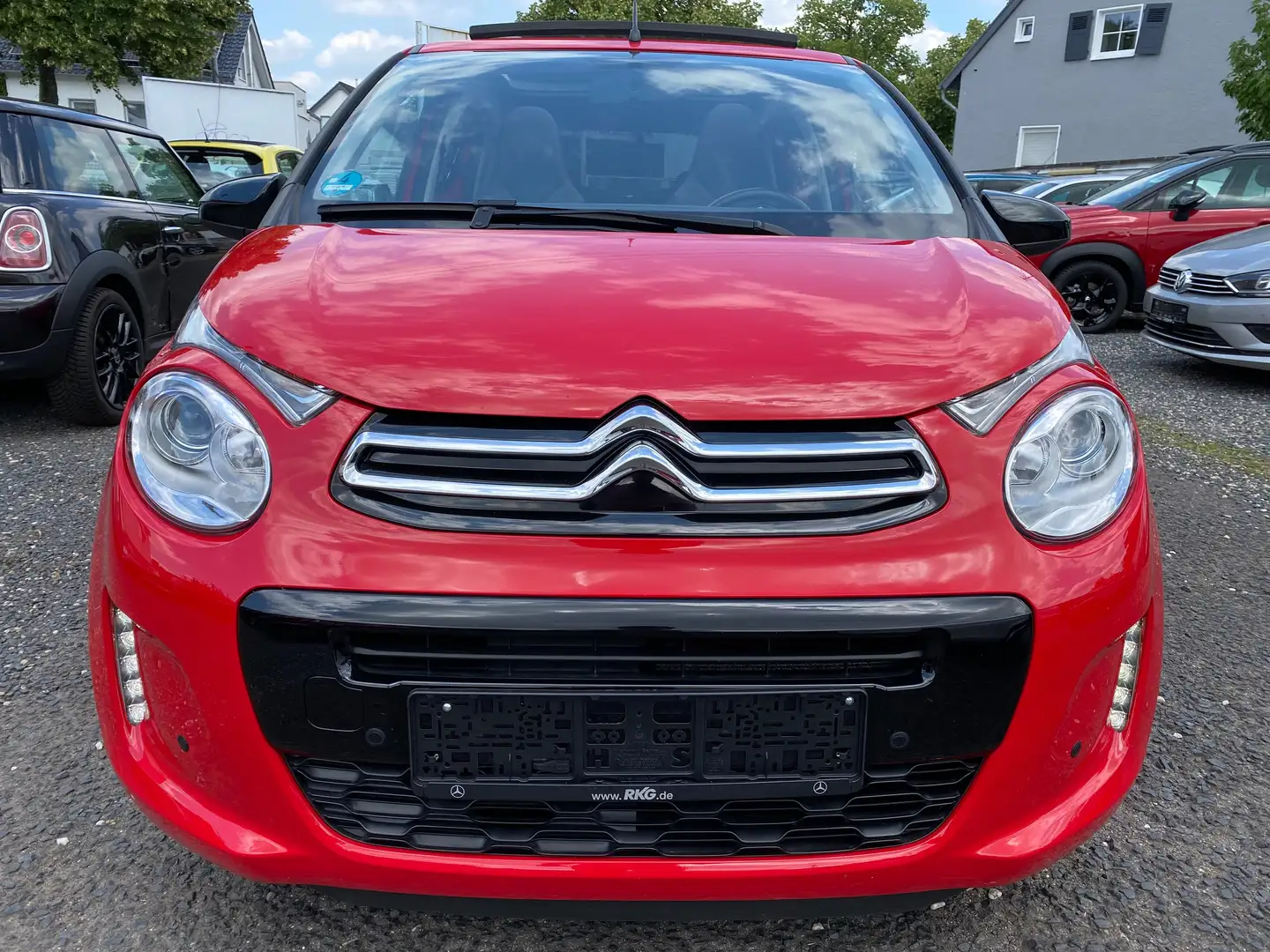 Citroen C1 Airscape Shine Automatik El. Faltdach Klima Rot - 2