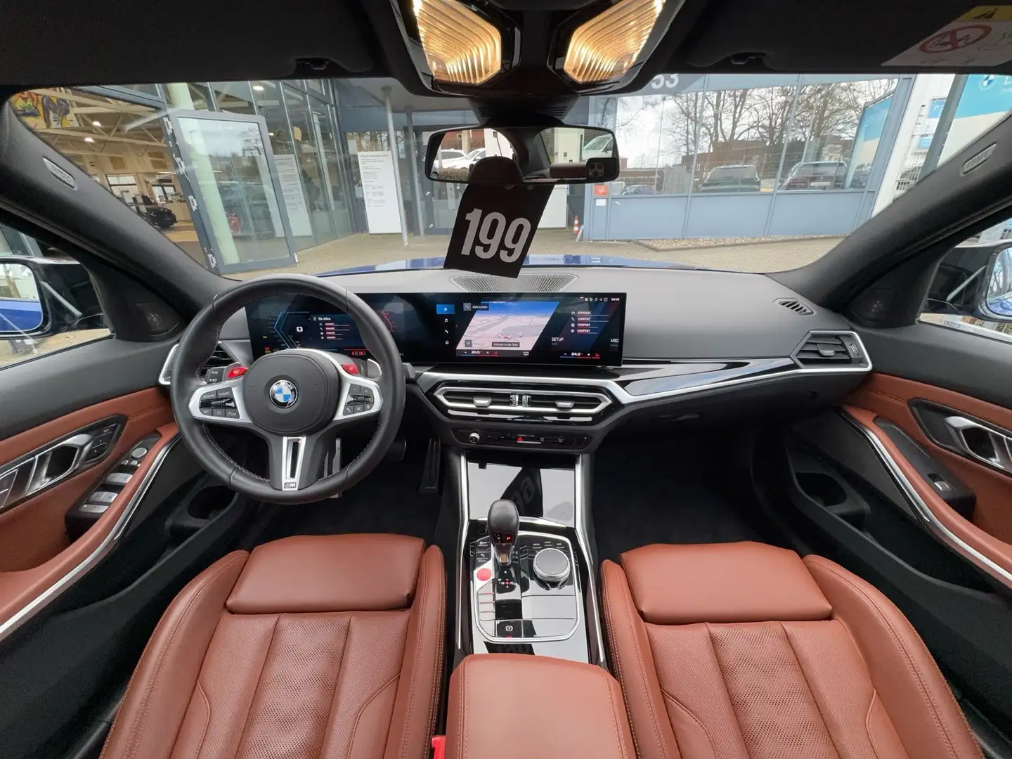 BMW M3 Competition Limo LASER h&k MemorySitz DA PA Blau - 2