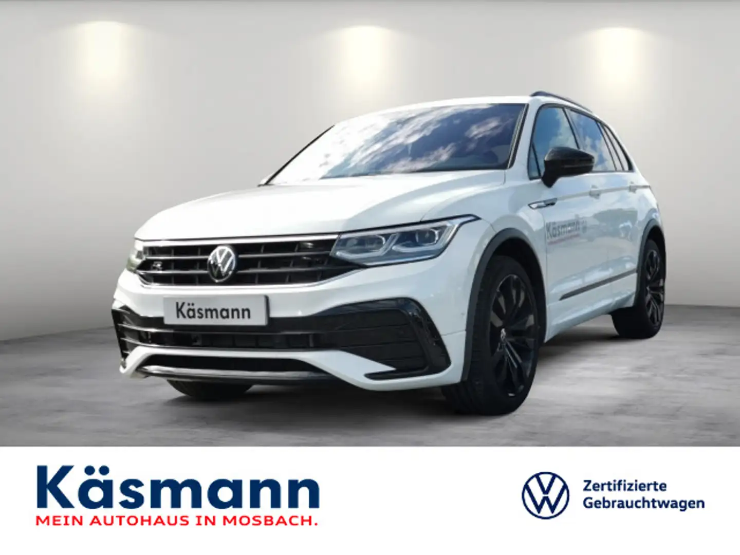 Volkswagen Tiguan R-Line 1.5TSI AHK MATRIX HUD PANO H&K SHZ Weiß - 1