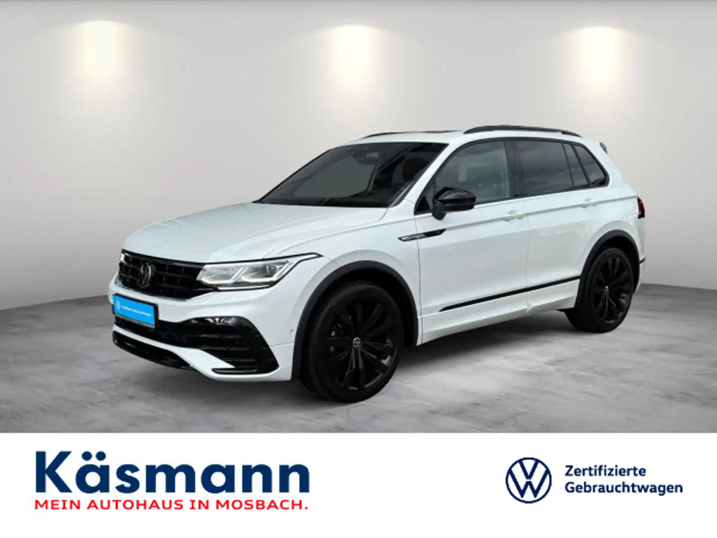 Volkswagen Tiguan R-Line 1.5TSI AHK MATRIX HUD PANO H&K SHZ White - 1